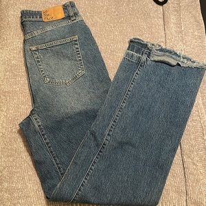 Free people wide leg jeans